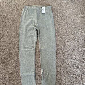Gap Kids Organically Grown Cotton Gray leggings NWT (8)